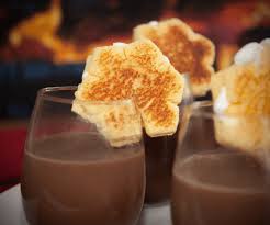 Chocolate-Hazelnut Hot Chocolate and Grilled Marshmallow Sandwich | Recipe | Winter snack, Chocolate hazelnut, Food